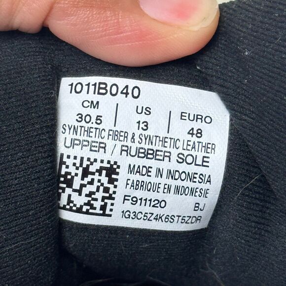 Asics Gel Contend 7 Men's Running Shoes Size 13 Navy Blue - Picture 7 of 8